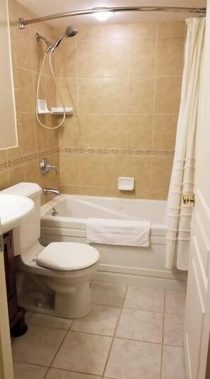Shower, hair dryer, towels, soap - 1620 Bayview- 1/2 mile to BID, 1 mi.  DTown, Ocean Views Private Yard (Plymouth)