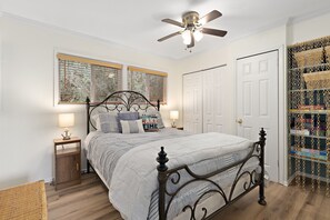 2 slaapkamers, een bureau, gratis wifi, beddengoed