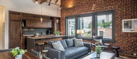 Uitzicht vanuit de kamer