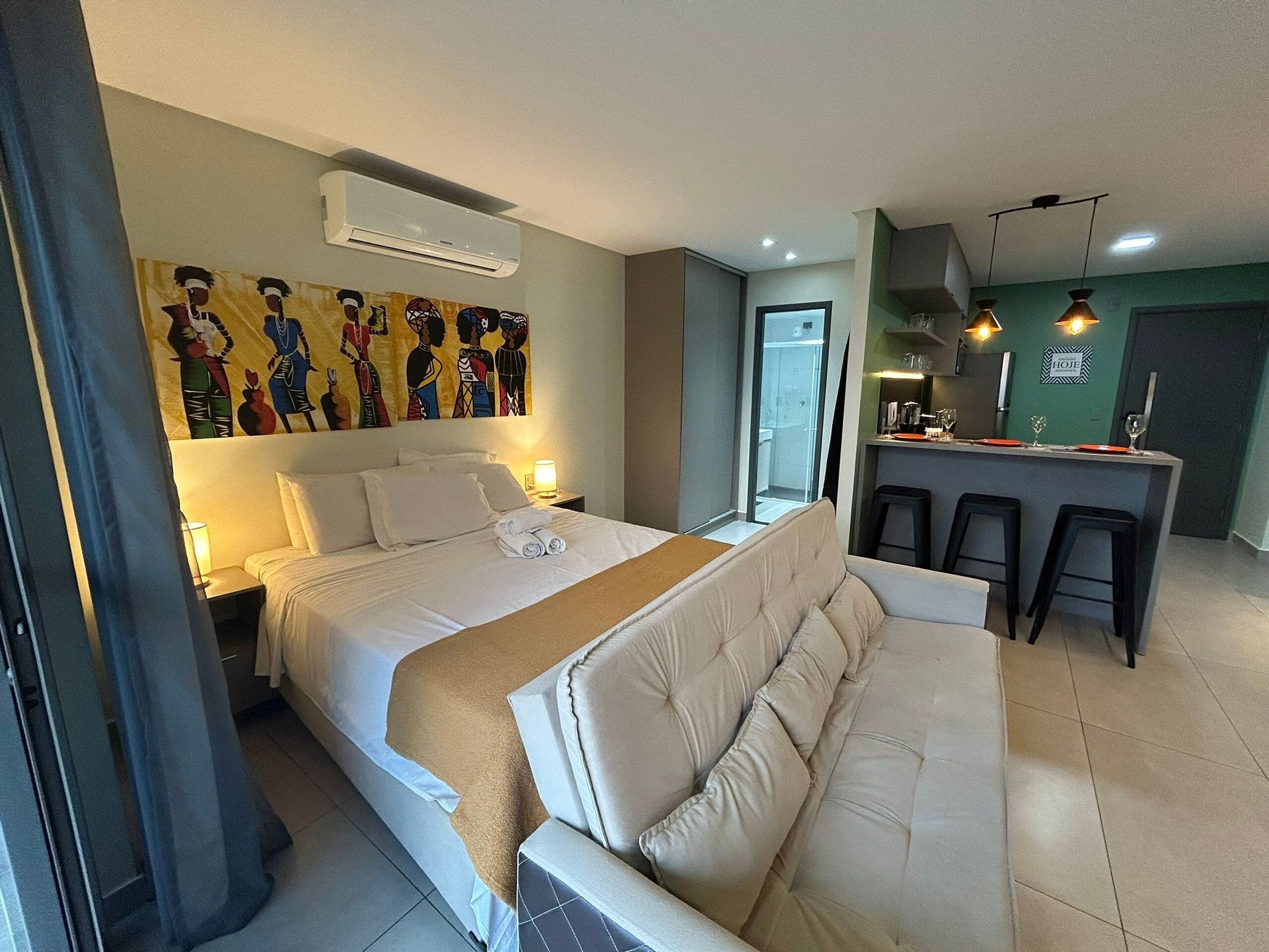 Comfort Apartment | 1 bilik tidur, Wi-fi percuma, cadar katil 