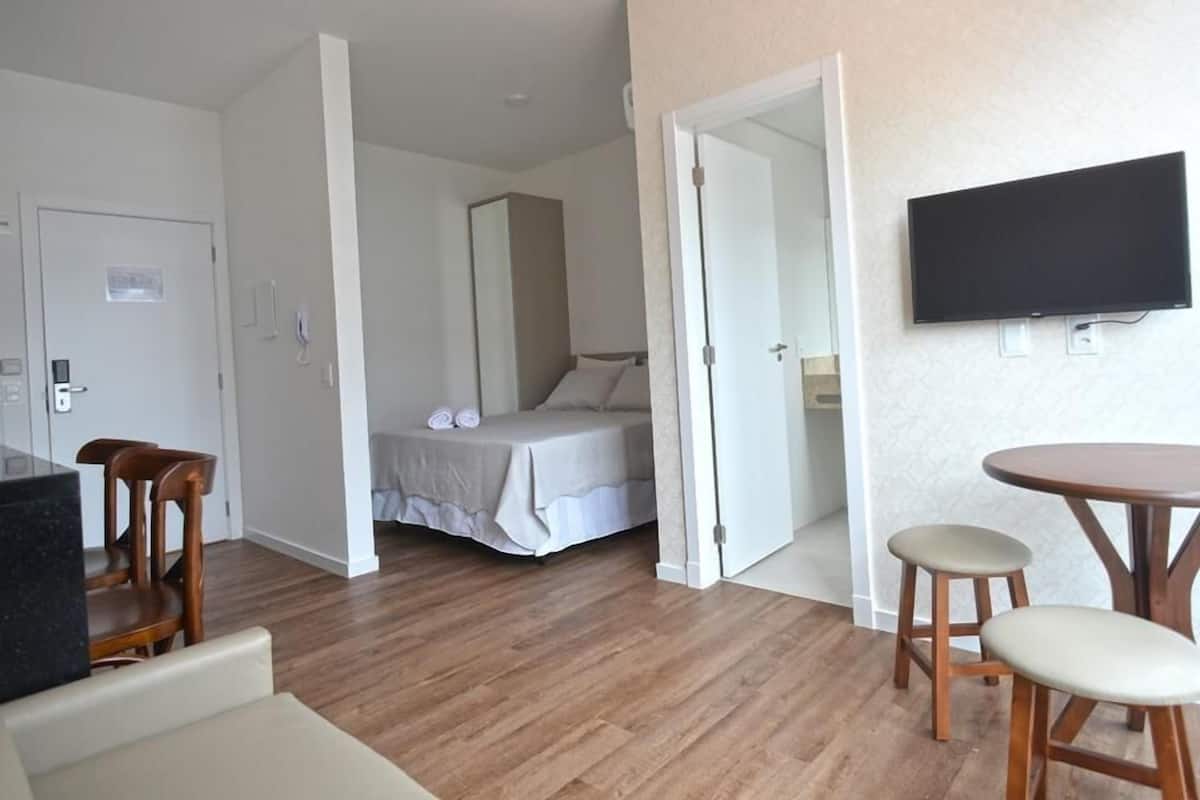 Verduisterende gordijnen, reisbedje, gratis wifi, beddengoed