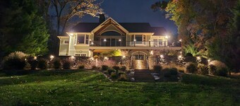 Beautiful lakeside family or corporate retreat with pool, hot tub, and  more!