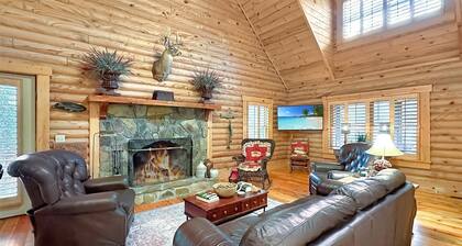A Log Home Above the Lake | Hickory Hills Cabin