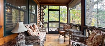 A Log Home Above the Lake | Hickory Hills Cabin