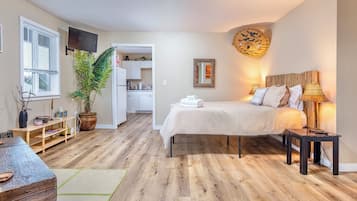 1 makuuhuone, silitysrauta/-lauta, ilmainen Wi-Fi, vuodevaatteet