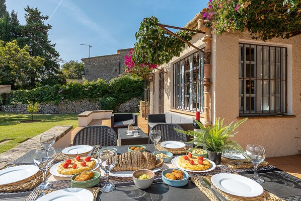 Restauration en plein air