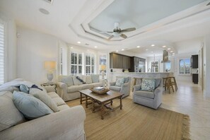 House, 4 Bedrooms | Living room - Blue Horizon by Five Star Properties (Santa Rosa Beach)