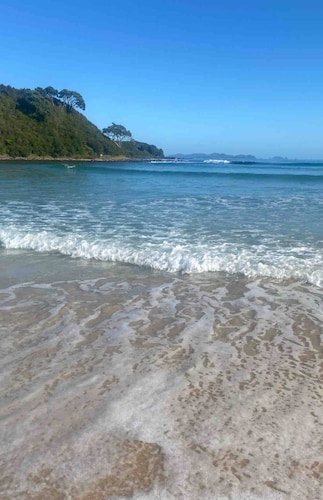 Beach House at a private beach Tapuaetahi 