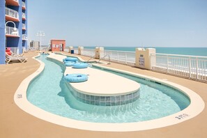 Beheizter Pool