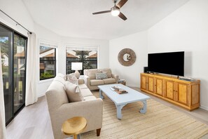 Televisión y reproductor de DVD 