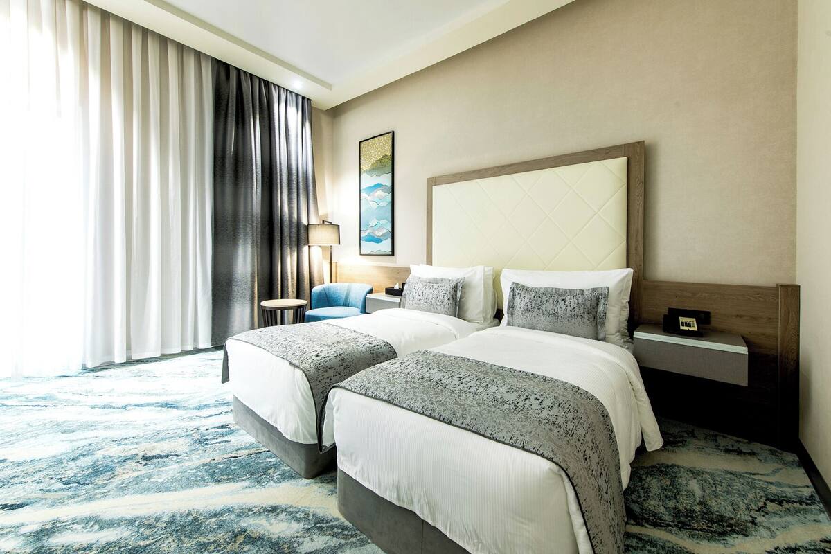 In-room safe, desk, iron/ironing board (on request), WiFi (free)