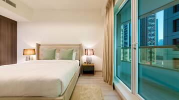 Apartment, 2 Bedrooms | In-room safe, blackout drapes, iron/ironing board, free WiFi