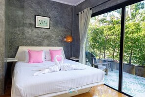 Bungalow garden view