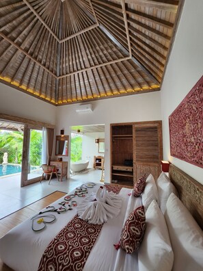 Villa Exclusive, 1 très grand lit, non-fumeur, piscine privée