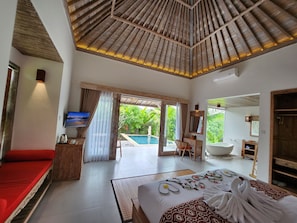 1 bedroom, minibar, in-room safe, free WiFi - Pinggala Villa Ubud (Sebatu)