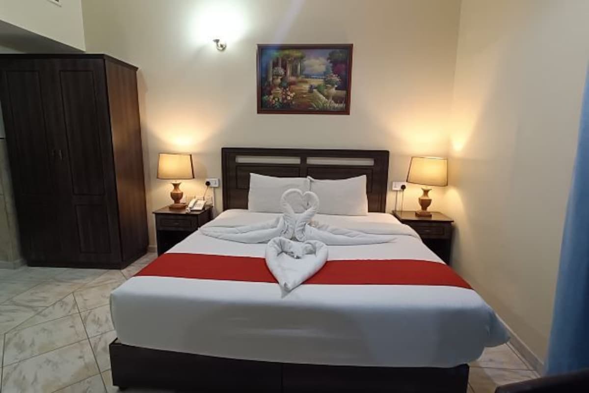 Premium bedding, free WiFi, bed sheets