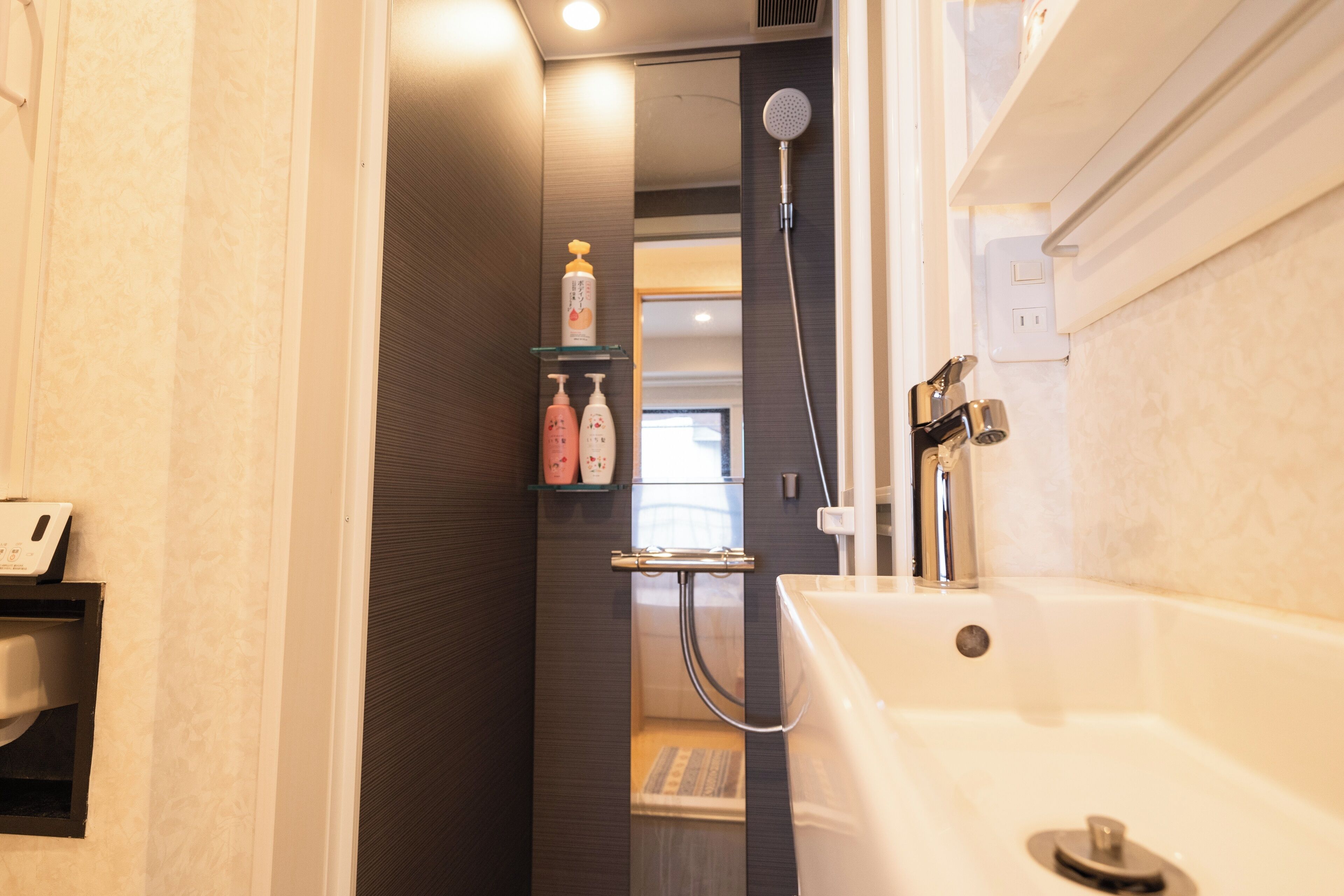 Shower, bidet