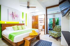 1 chambre, fer et planche à repasser, Wi-Fi, draps fournis