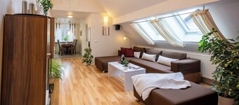 Moderne, komfortable Ferienwohnung mit Terrasse, am Maintalradweg