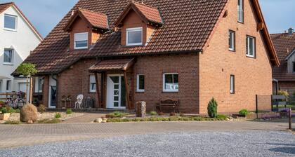 Ferienwohnung Morgenstern 85 qm auf 2 Etagen mit Loggia in ruhiger Lage