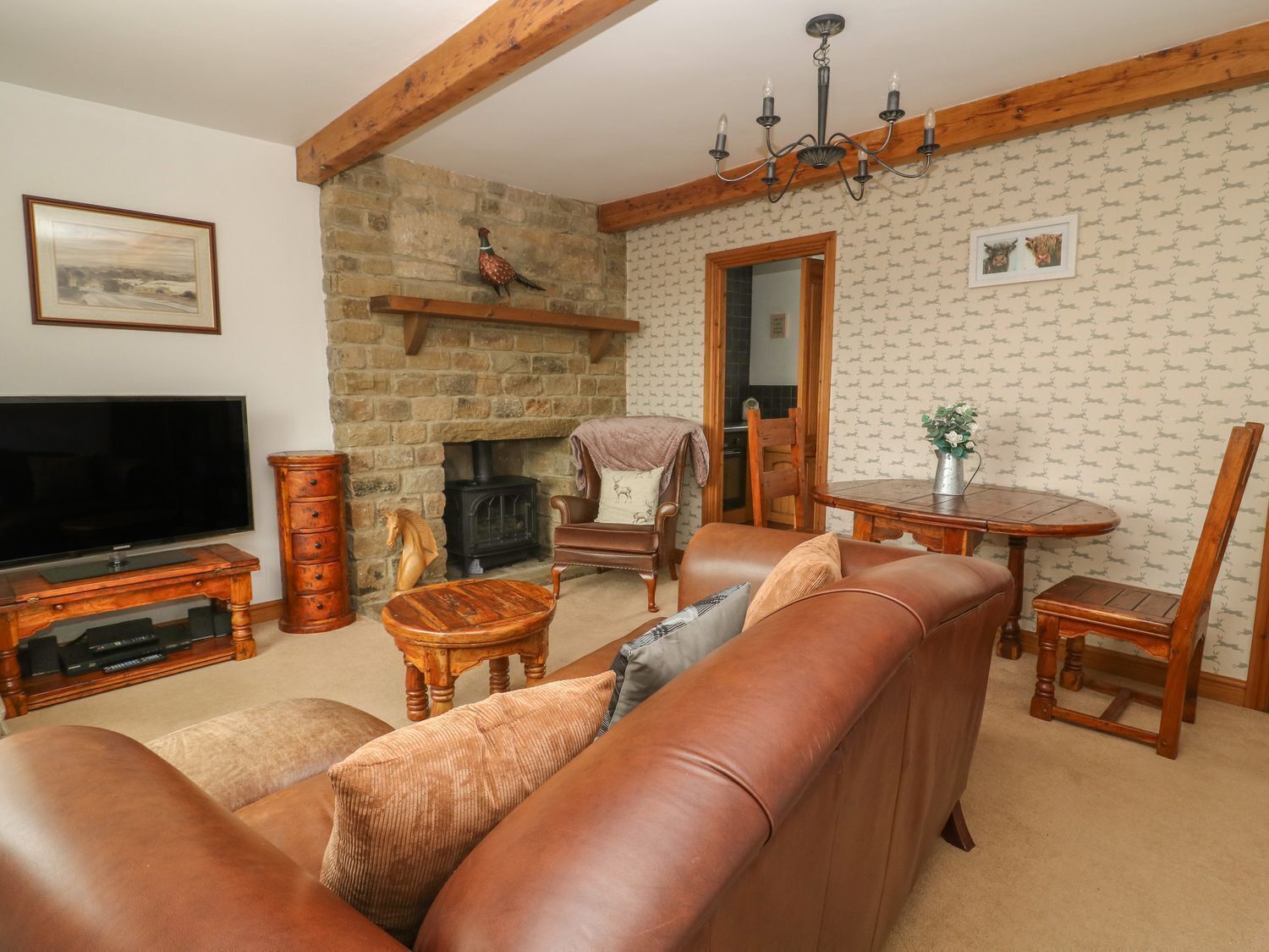 Pickles Hill Cottage, Pet Friendly, With Hot Tub In Oakworth - Haworth