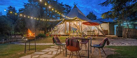 Majoituspaikan julkisivu