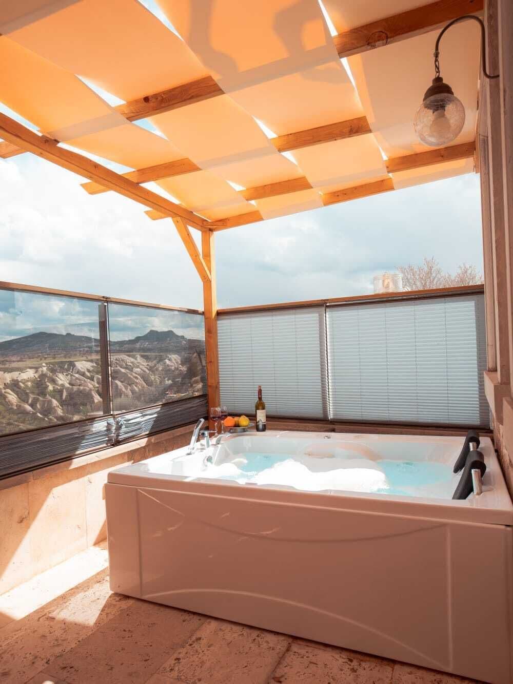 Olympos | Premium bedding, Select Comfort beds, minibar, in-room safe