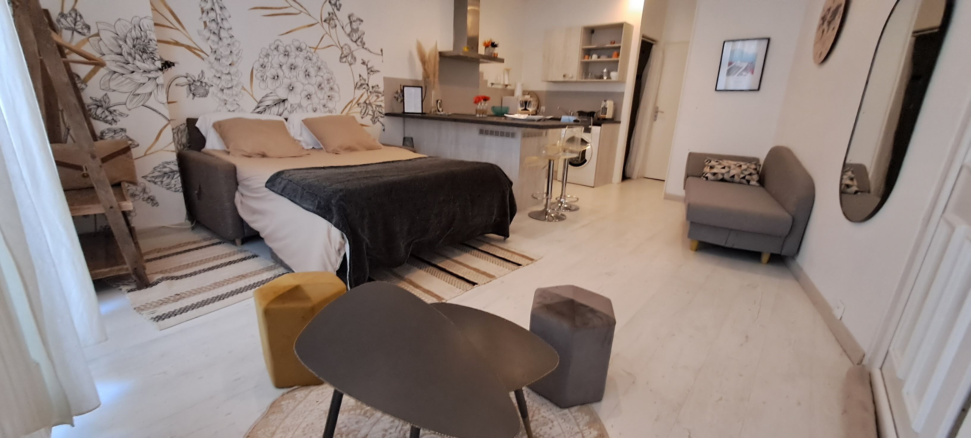 Desk, iron/ironing board, travel crib, free WiFi