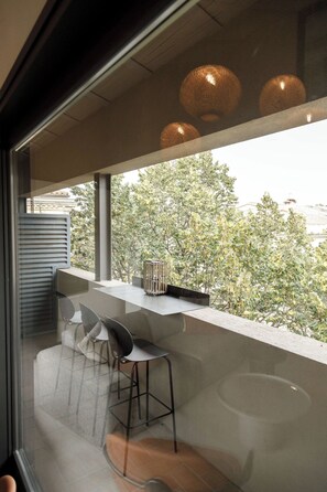 Deluxe Duplex, 3 Bedrooms | Terrace/patio - La Comuna by Bon Dia Residences (Girona)