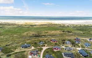 منظر من الجو على ارتفاع عالٍ