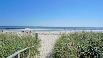 On the beach