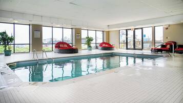 Indoor pool, a heated pool