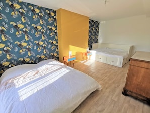 2 bedrooms, desk, iron/ironing board, travel crib - Country house (Québriac)
