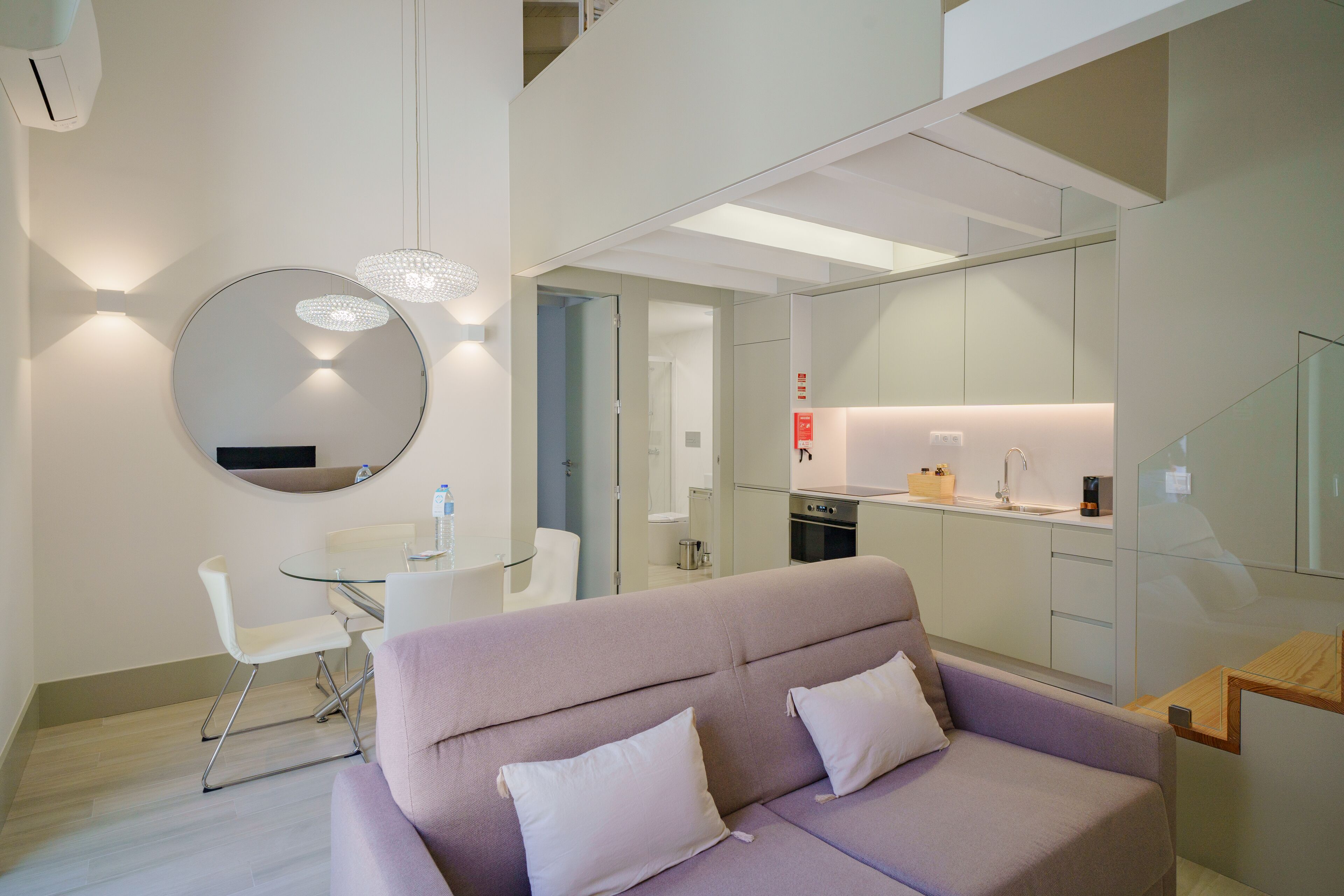 Premium Apartment | Living area | 43-inch LCD TV with cable channels, TV