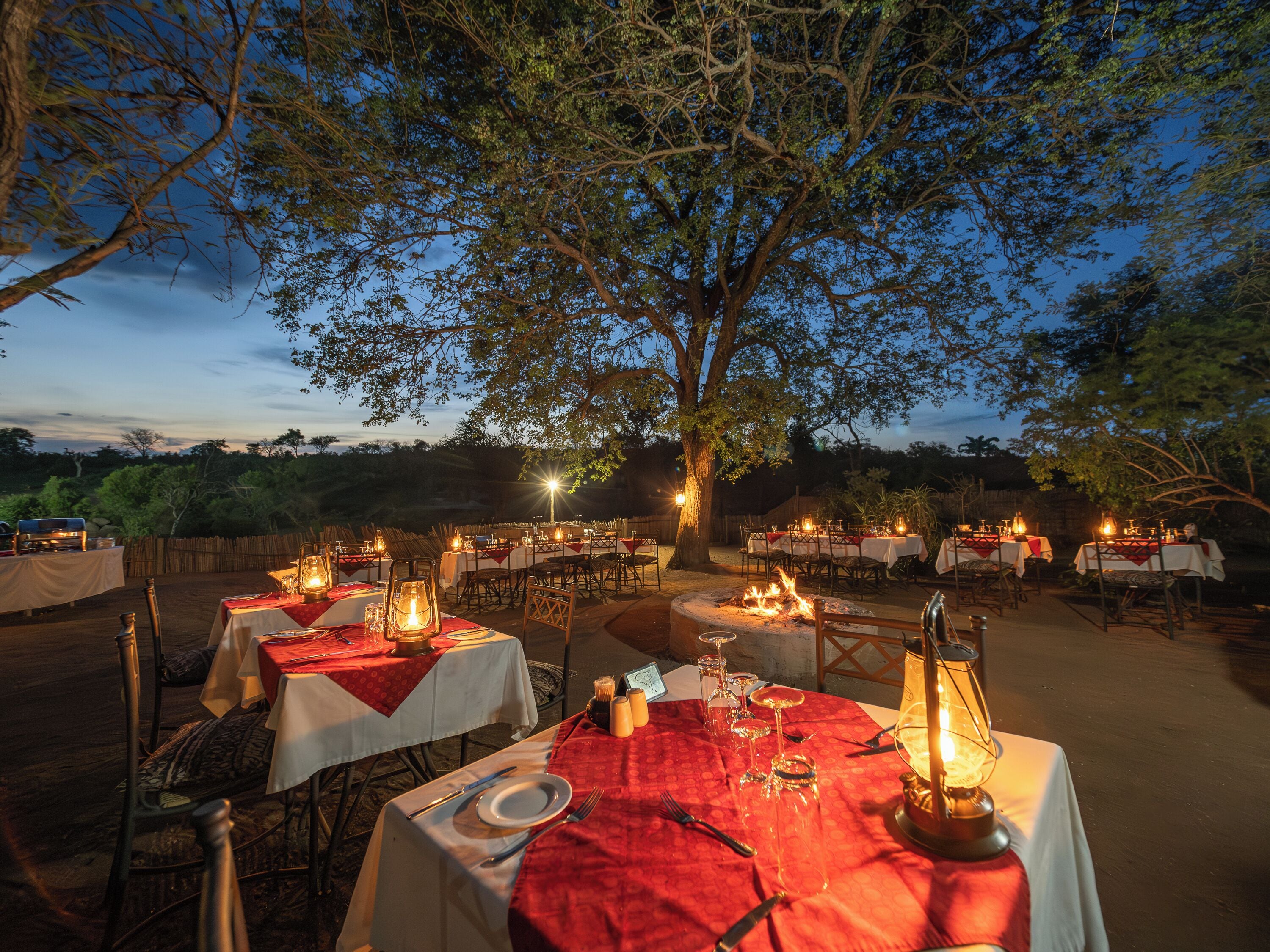 Outdoor dining