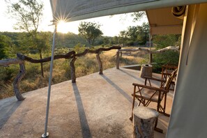 Luxury Tent | Terrace/patio - MILIMA Big 5 Safari Lodge (Hoedspruit)
