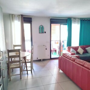 TV, DVD player, music library - Magnificent apartment Marseille center (Marseille)