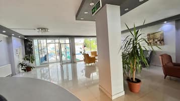 Sala de estar en el lobby
