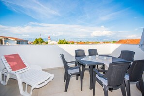 Deluxe Apartment A1 | Terraza o patio