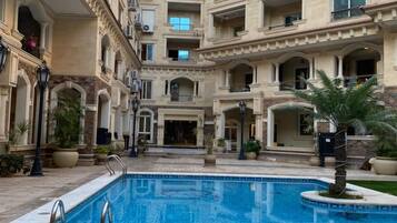 Indoor pool, outdoor pool