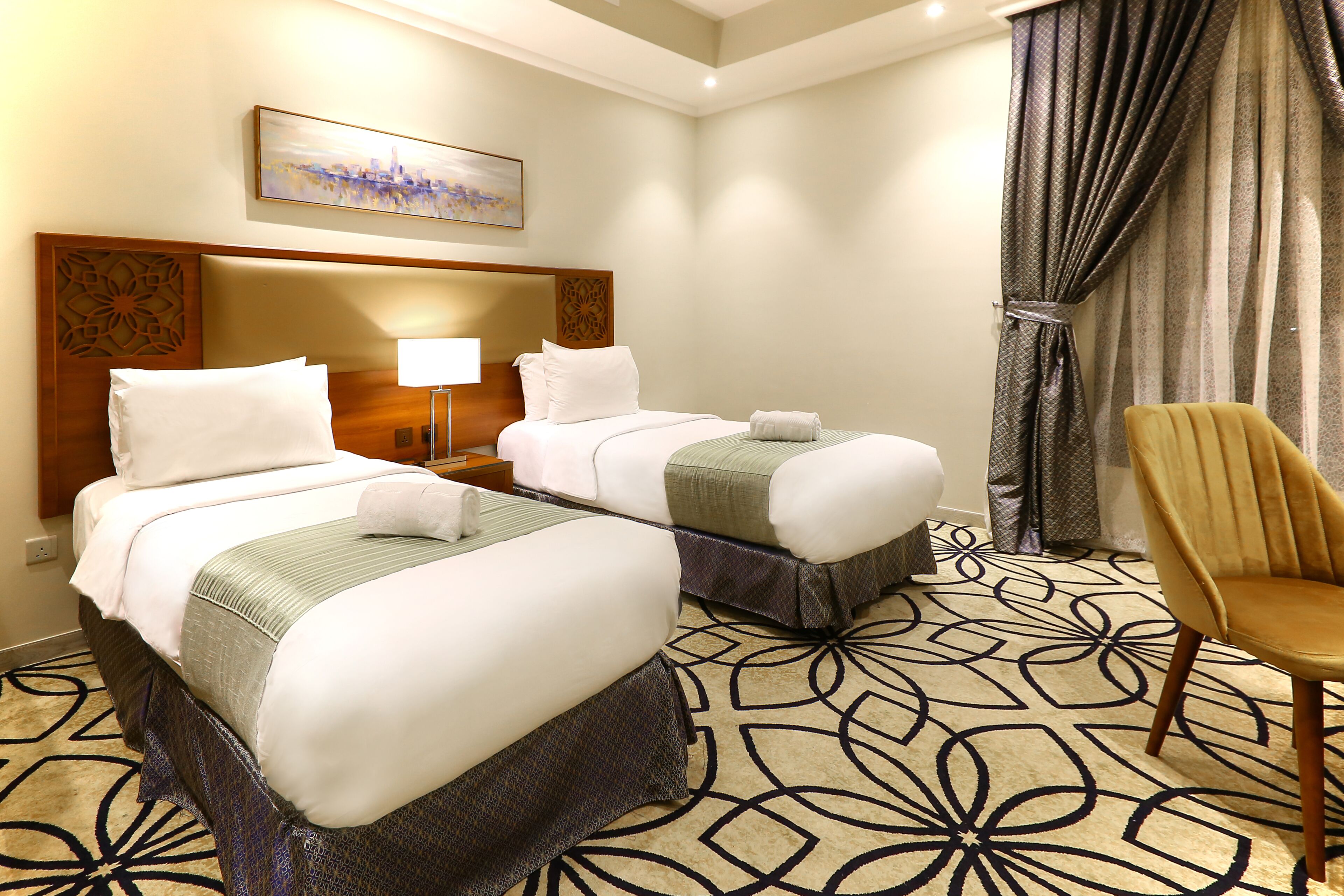 In-room safe, blackout curtains, soundproofing, iron/ironing board