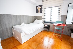1 bedroom, iron/ironing board, free WiFi, bed sheets