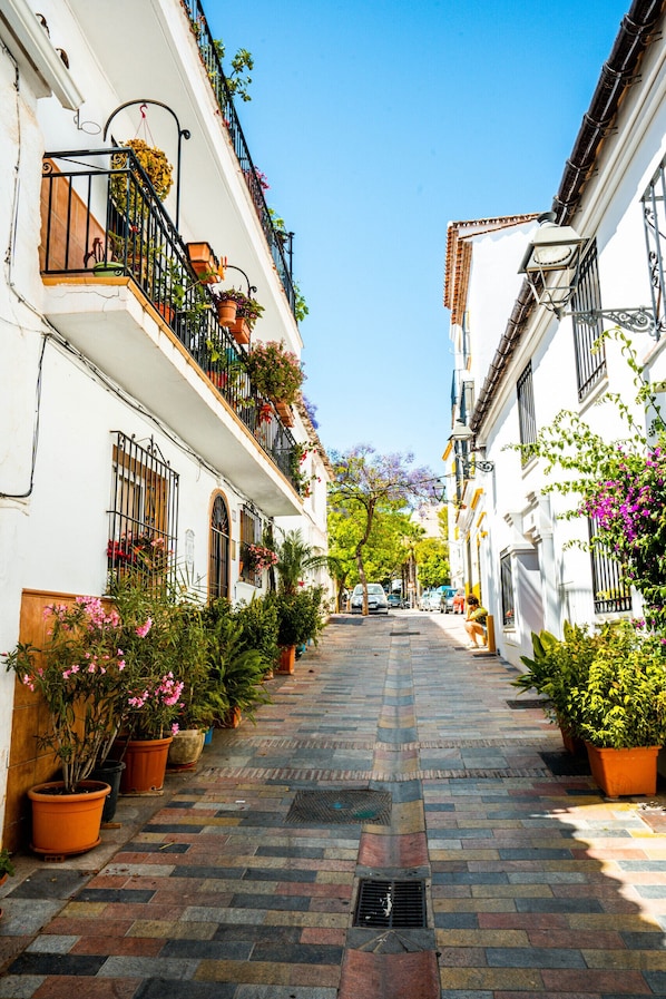 Overnatningsstedets område