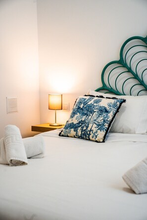 1 slaapkamer, een strijkplank/strijkijzer, gratis wifi, beddengoed