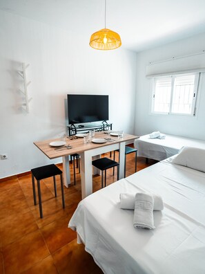 1 bedroom, iron/ironing board, free WiFi, bed sheets