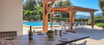 Sunset Villa Javea with private pool, tennis and padel court