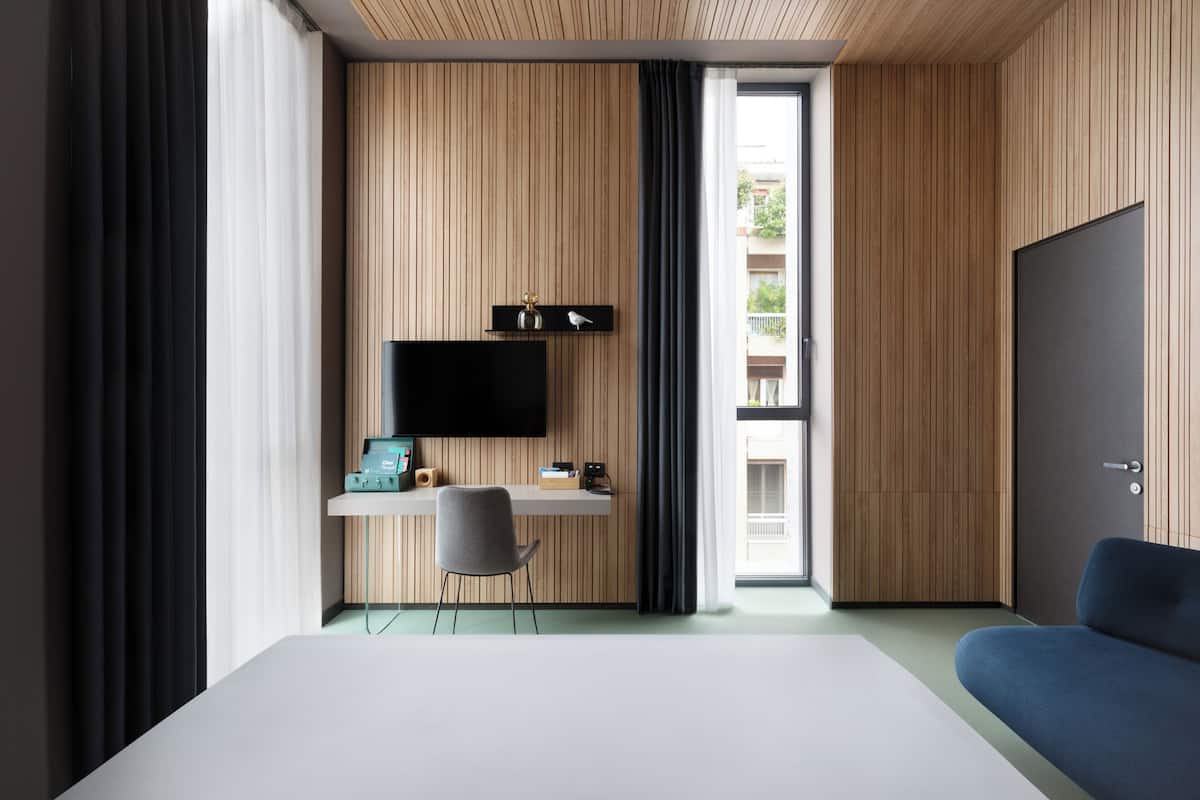 Wizard - King Size Bed | Ausblick vom Zimmer
