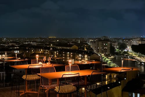 Terraza en la azotea