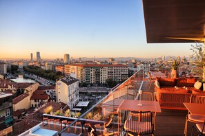 Terrasse sur le toit