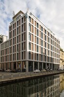 A szálláshely homlokzata